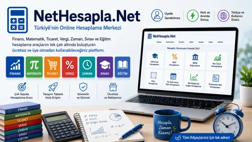 Online Hesaplama Araçları İçin Bir Platform NetHesapla.Net